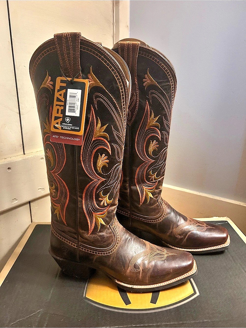Ariat Lantana Women's Western Boots Brown US 9.5 NWT